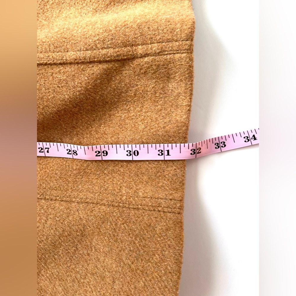 Women's Tan Toggle Coat - Picture 4 of 6